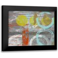 thumbnail image 1 of Goldberger, Jennifer 24x19 Black Modern Framed Museum Art Print Titled - Linked Orbs II, 1 of 5