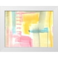 thumbnail image 1 of Goldberger, Jennifer 24x19 White Modern Wood Framed Museum Art Print Titled - Pastel Luxe I, 1 of 4