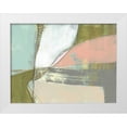 thumbnail image 1 of Goldberger, Jennifer 24x19 White Modern Wood Framed Museum Art Print Titled - Segmented Spaces I, 1 of 4