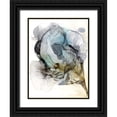 thumbnail image 1 of Goldberger, Jennifer 25x32 Black Ornate Wood Framed with Double Matting Museum Art Print Titled - Blooming Neutrals I, 1 of 4