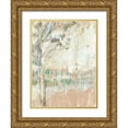 thumbnail image 1 of Goldberger, Jennifer 25x32 Gold Ornate Wood Framed with Double Matting Museum Art Print Titled - Ethereal Tree I, 1 of 4