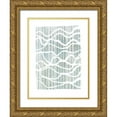 thumbnail image 1 of Goldberger, Jennifer 25x32 Gold Ornate Wood Framed with Double Matting Museum Art Print Titled - Exverse Grey, 1 of 4