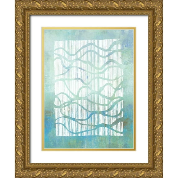 Goldberger, Jennifer 25x32 Gold Ornate Wood Framed with Double Matting Museum Art Print Titled - Inverse