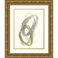 thumbnail image 1 of Goldberger, Jennifer 25x32 Gold Ornate Wood Framed with Double Matting Museum Art Print Titled - Neutral Rounds I, 1 of 4