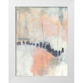 thumbnail image 1 of Goldberger, Jennifer 25x32 White Modern Wood Framed Museum Art Print Titled - Blush and Navy I, 1 of 4