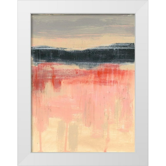 Goldberger, Jennifer 25x32 White Modern Wood Framed Museum Art Print Titled - Paynes Horizon II