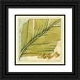 thumbnail image 1 of Goldberger, Jennifer 26x26 Black Ornate Wood Framed with Double Matting Museum Art Print Titled - Peacock Palm IV, 1 of 4