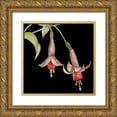 thumbnail image 1 of Goldberger, Jennifer 26x26 Gold Ornate Wood Framed with Double Matting Museum Art Print Titled - Graphic Fuchsia IV, 1 of 4