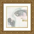 thumbnail image 1 of Goldberger, Jennifer 26x26 Gold Ornate Wood Framed with Double Matting Museum Art Print Titled - Muted Clusters II, 1 of 4