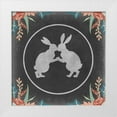 thumbnail image 1 of Goldberger, Jennifer 26x26 White Modern Wood Framed Museum Art Print Titled - A Touch of Teal Collection C, 1 of 4