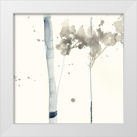 Goldberger, Jennifer 26x26 White Modern Wood Framed Museum Art Print Titled - Birchline Grid I