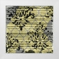 thumbnail image 1 of Goldberger, Jennifer 26x26 White Modern Wood Framed Museum Art Print Titled - Deconstructed Damask II, 1 of 4