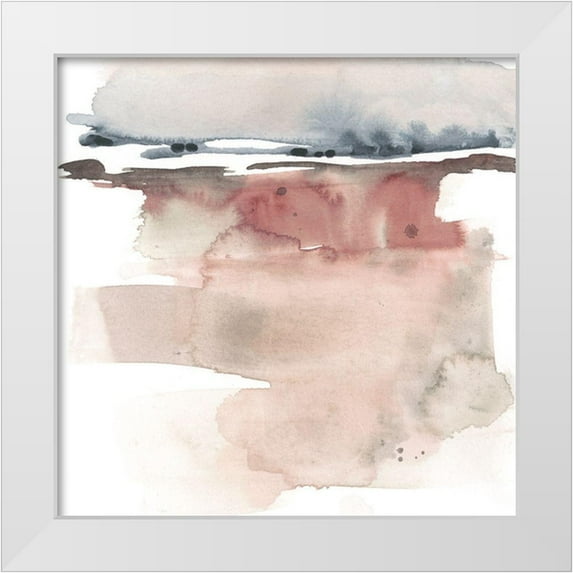 Goldberger, Jennifer 26x26 White Modern Wood Framed Museum Art Print Titled - Earth Horizon III