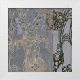 thumbnail image 1 of Goldberger, Jennifer 26x26 White Modern Wood Framed Museum Art Print Titled - Small Medallions and Damask I, 1 of 4