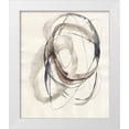 thumbnail image 1 of Goldberger, Jennifer 26x30 White Modern Wood Framed Museum Art Print Titled - Spiral Hoops I, 1 of 4