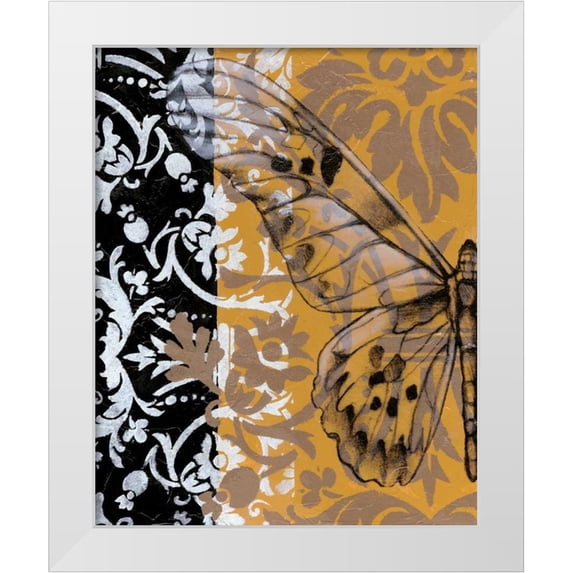 Goldberger, Jennifer 26x32 White Modern Wood Framed Museum Art Print Titled - Jarmans Dress I
