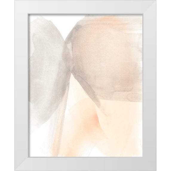 Goldberger, Jennifer 26x32 White Modern Wood Framed Museum Art Print Titled - Light Touch II