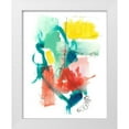 thumbnail image 1 of Goldberger, Jennifer 26x32 White Modern Wood Framed Museum Art Print Titled - Paper Flags II, 1 of 4