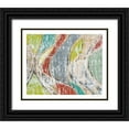 thumbnail image 1 of Goldberger, Jennifer 31x26 Black Ornate Wood Framed with Double Matting Museum Art Print Titled - Undulating Color I, 1 of 4