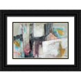thumbnail image 1 of Goldberger, Jennifer 32x22 Black Ornate Wood Framed with Double Matting Museum Art Print Titled - Pastel Kinesis I, 1 of 4