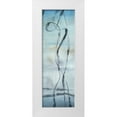 thumbnail image 1 of Goldberger, Jennifer 7x14 White Modern Wood Framed Museum Art Print Titled - Whale Songs II, 1 of 4