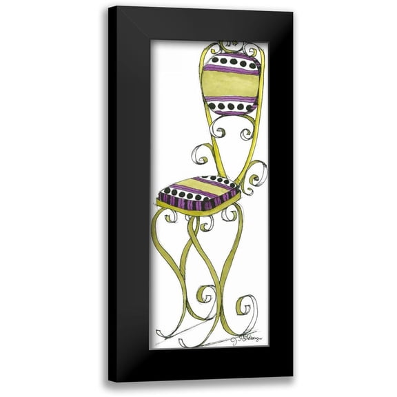 Goldberger, Jennifer 8x14 Black Modern Framed Museum Art Print Titled - Lucy