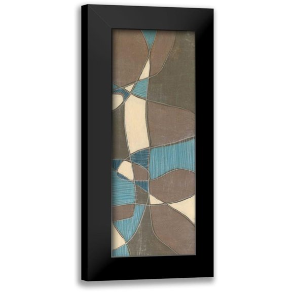Goldberger, Jennifer 8x14 Black Modern Framed Museum Art Print Titled - Muted Mod II