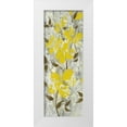 thumbnail image 1 of Goldberger, Jennifer 8x14 White Modern Wood Framed Museum Art Print Titled - Buttercups on Grey I, 1 of 4