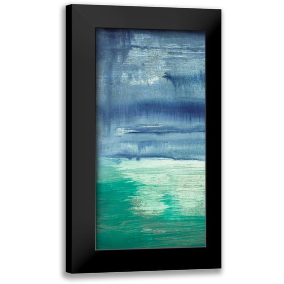Goldberger, Jennifer 9x14 Black Modern Framed Museum Art Print Titled - Blue Bayou I