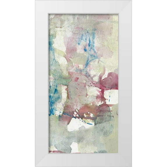 Goldberger, Jennifer 9x14 White Modern Wood Framed Museum Art Print Titled - Swath of Color II
