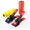 thumbnail image 1 of Goldblatt 4 Pieces Concrete Tools Set, Including 2 Mason Line Clamps and 2 Masonry Line Rolls (Red/Orange), for Construction Masonry Measurement Use, 1 of 6
