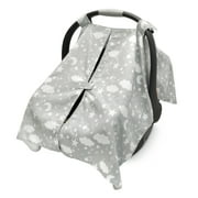 Goldbug Car Seat Cover, Soft and Breathable Protection for Infants, Unisex Cloud Print