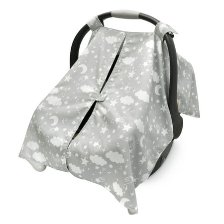 Goldbug Car Seat Cover, Soft and Breathable Protection for Infants, Unisex Cloud Print