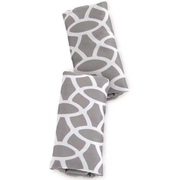 Goldbug On the Car Seat Strap Cover, Grey Reversible