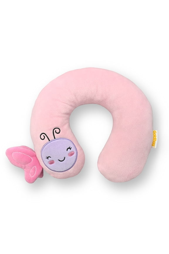 Travel Pillow, Head and Neck Support for Toddlers, Butterfly