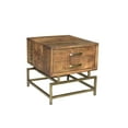 thumbnail image 1 of Goldbust Solid Wood Side Table in Natural, 1 of 4