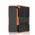 thumbnail image 1 of Goldcherry For Lenovo Tab 3 Essential TB3-730F Case Hybrid Armor with Stand Detachable Dual Layer Protective Shell Hard Back Cover For Lenovo Tab 3 7 inch Models TB3-730F, TB3-730X (Orange), 1 of 6