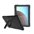 thumbnail image 1 of Goldcherry for Lenovo Tab M10 TB-X605F Case Heavy Duty Shockproof Kids Friendly Silicone Cover With Kickstand For Lenovo Tab M10 10.1 Inch TB-X605F TB-X605L Tablet (Black+Black), 1 of 6