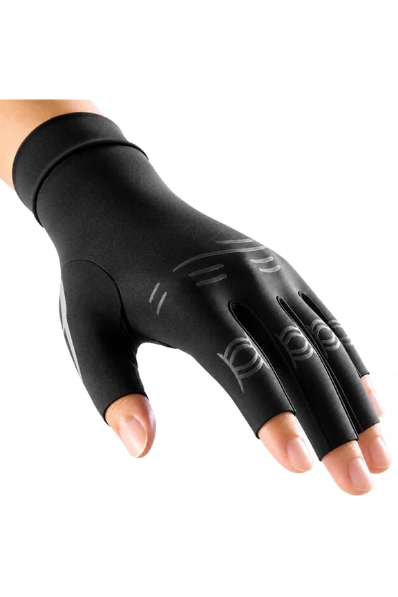 All-Around Compression Arthritis Gloves for Pain Relief, Strong Support for Carpal Tunnel for Women & Men, Hand Support Wrist Brace For Rheumatoid, Tendonitis, Swelling, Crocheting, Typing