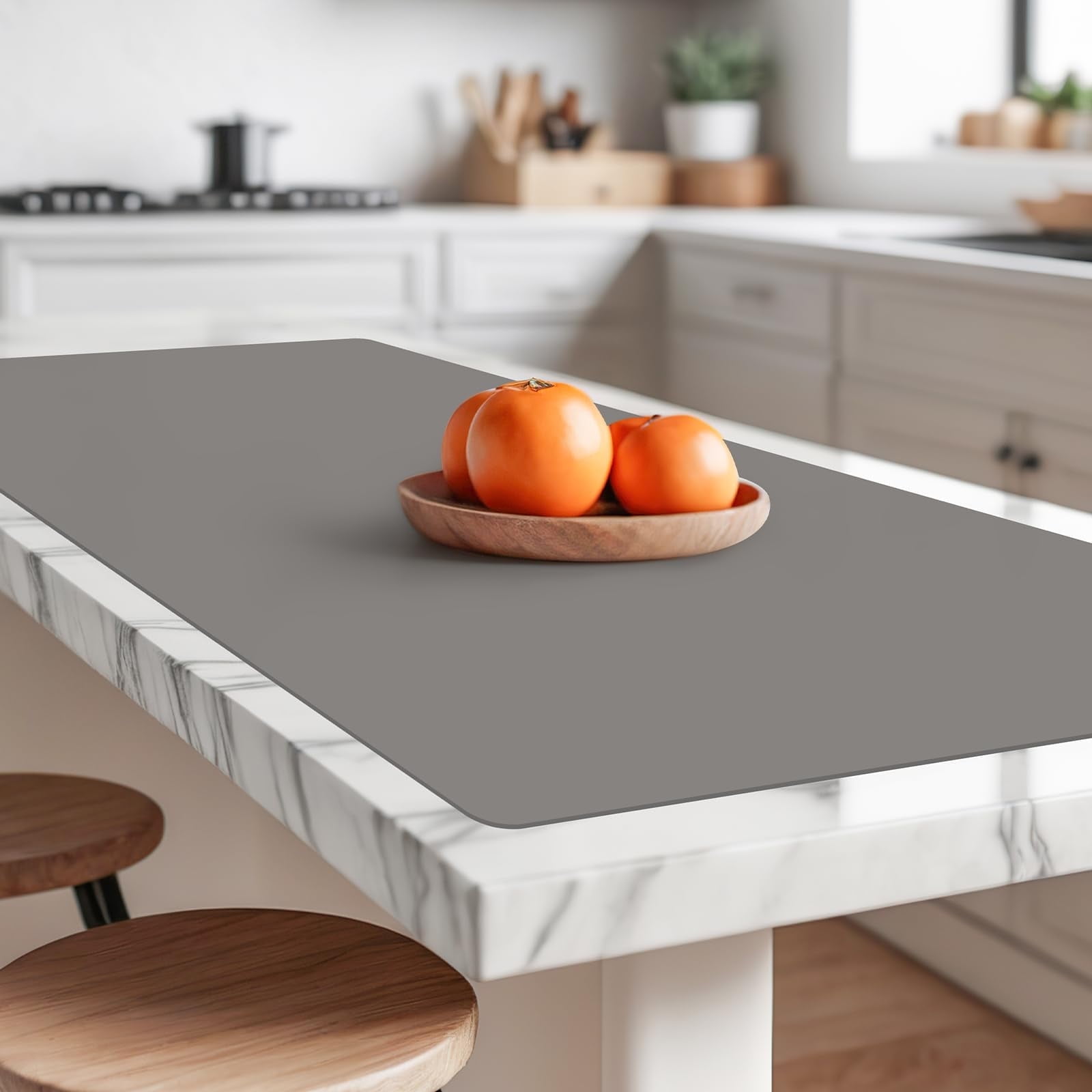 Goldeer Extra Large Silicone Countertop Protector Mat – Heat Resistant, Non-Slip Kitchen Mat for Counter, Desk, Crafts