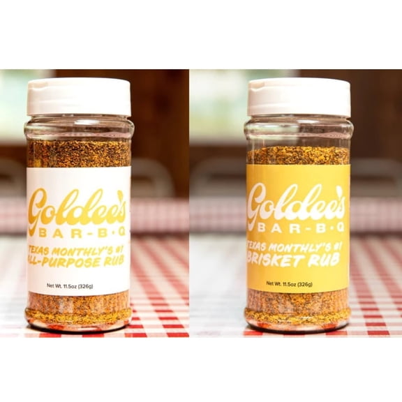 Goldees BBQ Brisket and All Purpose Seasoning Rub.