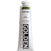 Golden 0001170-2 2oz. Heavy Body Acrylic Paint- Green Gold