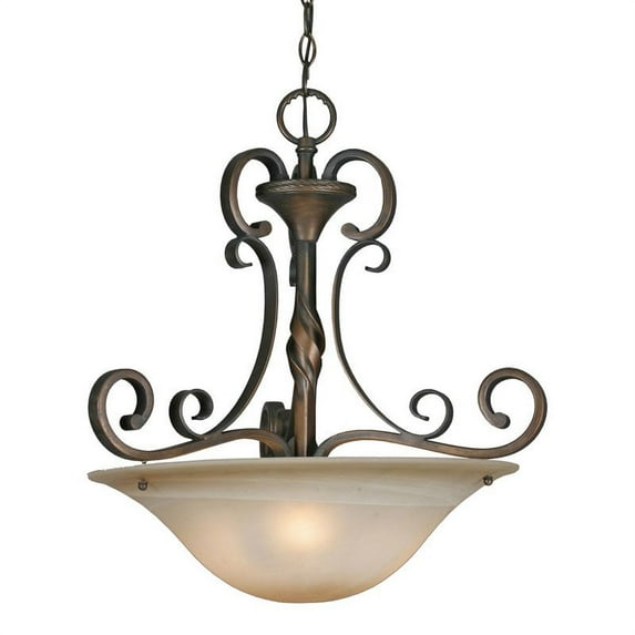 Golden 3890-3P GB Three Light Pendant