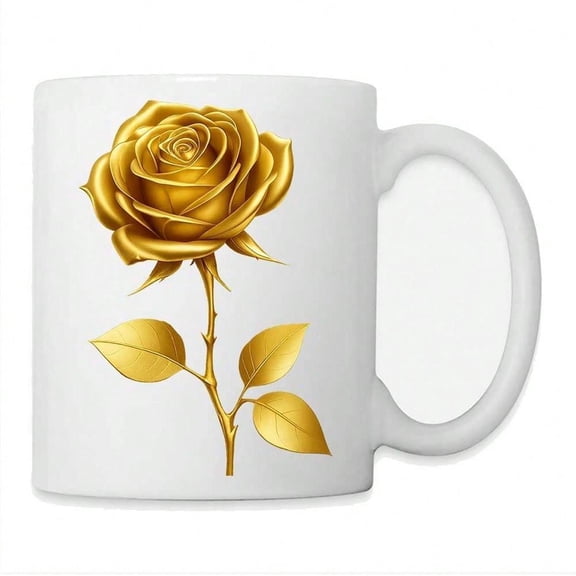 Golden A Symbol Of Elegance And Luxurycoffe Coffee Mug 11oz