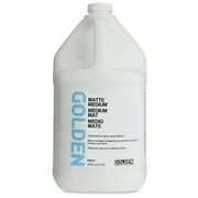 Golden Acrylic Medium   Matte Medium, 128 oz