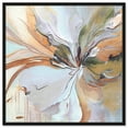 thumbnail image 1 of Golden Aesthetic Boho Abstract Wall Art Canvas Wall Art by Art Remedy, Black Floater Frame, 13" x 13", 1 of 7