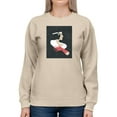 thumbnail image 1 of Golden Age Gals I Sweatshirt Women -Grace Popp Designs, Female 3X-Large, 1 of 4