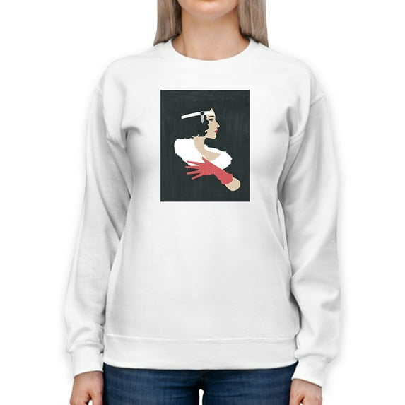 Golden Age Gals I Sweatshirt Women -Grace Popp Designs, Female Small