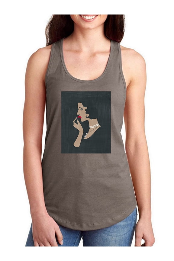 Golden Age Gals Ii Racerback Tank Women -Grace Popp Designs, Female Small