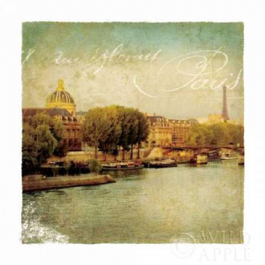 Golden Age of Paris V Canvas Art - Wild Apple Portfolio (24 x 24)